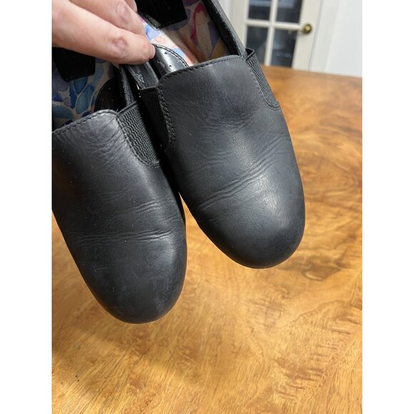 BORN Sebra Women's 9 M Flats Shoes Black Leather Slip On Comfort Loafers Walking - Picture 6 of 9